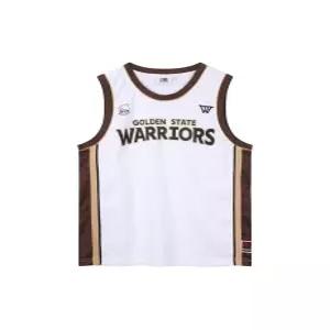 [모다아울렛][엔비에이]NBA GSW 팀 어센틱 농구 유니폼 메쉬 슬리브리스(N262TS411P)00_DG