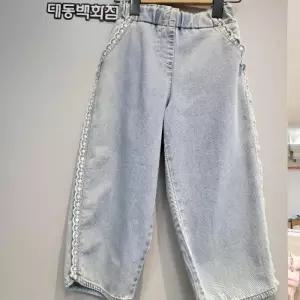 치크 DP01 ,스칼럽 커브드 데님  CKTJ26680