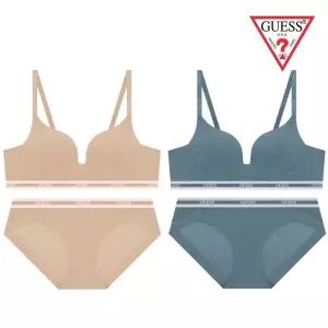 [백화점정품] 게스언더웨어 [선물포장] 노와이어 볼륨업 브라팬티세트 2종 택1 GEWBR832GEWBP832