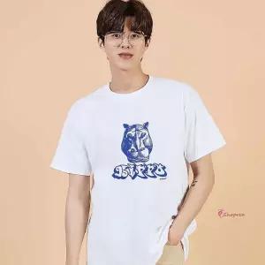 키밍 하마 흰색반팔티 학생반팔 예쁜티fgh325