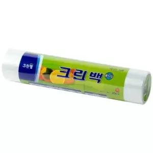크린 음식 주방 가정 크린 롤백 위생봉지 비닐봉투 대 30x40cm 200매