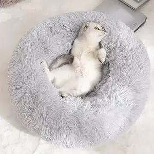 [하프클럽/셀럽하우스]부드러운 강아지 고양이 도넛 방석 펫쿠션 50cm