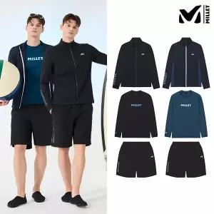 밀레(Millet) (3종 풀세트)밀레 26ss 래쉬가드 3종 남성 1014338
