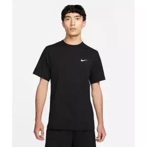 NIKE 나이키 드라이 핏 UV 하이버스 반소매 피트니스 탑 M - 블랙:화이트 / DV9840-010