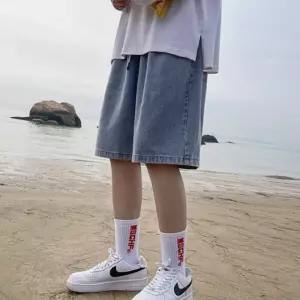 (올핀)데님 5부 반바지 남성 버뮤다 팬츠 청바지
