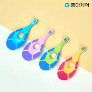 조르단 유아 어린이 칫솔 스텝 1단계 0~2세 색상 랜덤 6개 MNS