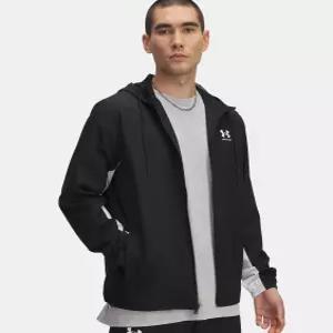 언더아머 UNDERARMOUR 남성 UA 라이벌 우븐 윈드브레이커 바람막이 방풍자켓 1390149-001 533638