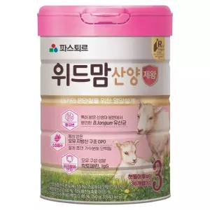 파스퇴르 위드맘 산양 제왕 분유 3단계, 750g, 1개