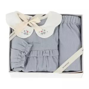 갤러리아 (조카,백일,돌,예쁜옷)BL)블루밍플라워상하복(36C12-610-04)