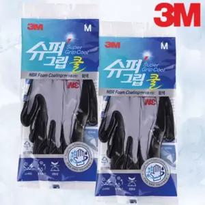3M 슈퍼그립 쿨 장갑 S/M/L 다용도 다기능 만능 작업 택배 포장 기능성 여름 배관 야