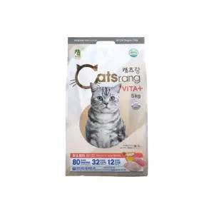 캐츠랑 5kg 비타플러스 고양이 전연령 대용량 사료