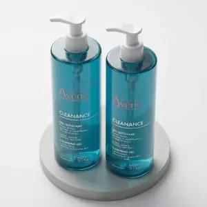 [피지말끔/약산성] 아벤느 클리낭스 클렌징 젤 400ml 더블 기획