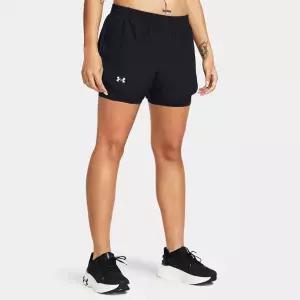 언더아머 UNDER ARMOUR 여성 플라이-바이 투인원 쇼츠 1382440-001