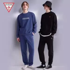 게스남성 코튼테리 이지 셋업 2세트