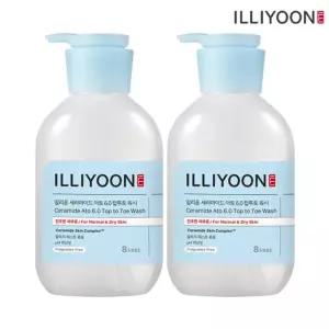 일리윤 세라마이드아토6.0탑투토워시 500ml 2개