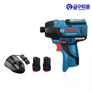 보쉬 GDR 10.8V-EC 충전 임팩트 드라이버 10.8V 2.0Ah 2팩 06019E00B0