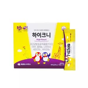 하이크니 FGO 어린이 키성장 키크는 키가쑥쑥 영양제 유산균발효굴추출물 30포