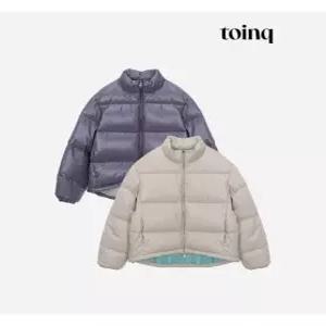 [토잉크][toinq] 페이크레더 덕다운 점퍼(T239MDJ903W)