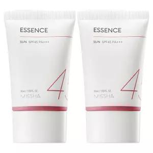 1+1 미샤 올 어라운드 세이프 블록 에센스 선크림 SPF45 PA+++, 50ml,