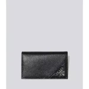 PRADA 26SS 2MC122 QME F0002 (사피아노 메탈레터링로고 명함지갑)