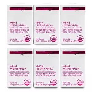 에스더포뮬러 여에스더 어린콜라겐 레티놀A 820mg x 42정 X 6박스 I