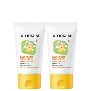 [아토팜] 이지 워시 선스크린 60mlx2개 (SPF50+ PA++++)