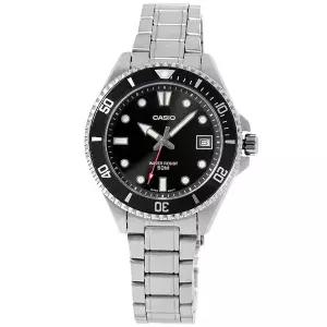 타임플래닛 CASIO MDV-10D-1A1 미니 흑새치 다이버 시계