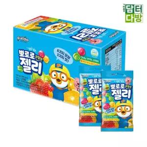 젤리 팔도 뽀로로 과일젤리 53g(12입)