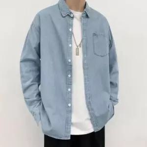 남성와이셔츠 코듀로이남방 데일리셔츠 청난방셔츠 데님셔츠