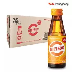 광동제약 비타500 100ml x 100병 음료 비타민음료 건강음료