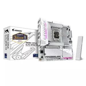 GIGABYTE B860M AORUS ELITE WIFI6E ICE 피씨디렉트 인텔B860M-ATX 4169231
