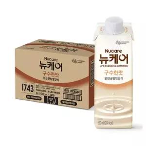 [롯데백화점]대상웰라이프 [대상웰라이프] 뉴케어 구수한맛 200ml 24팩