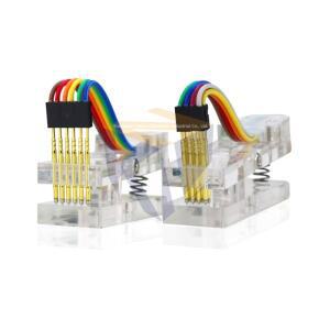 1pcs 2.54MM 간격  클립 프로그램 버닝 PCB 픽스쳐