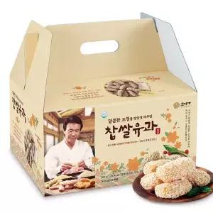 [NS홈쇼핑]호정가 찹쌀유과세트 300g / 전통과자 한과선물세트[36185028]