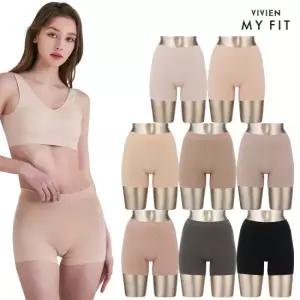 방송히트비비안 마이핏 3차 심리스 면스판 사각팬티 8종