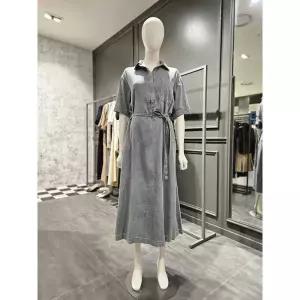 시슬리 슬라브 데님 반팔 원피스 SAOP70541 SAOP70541 BL