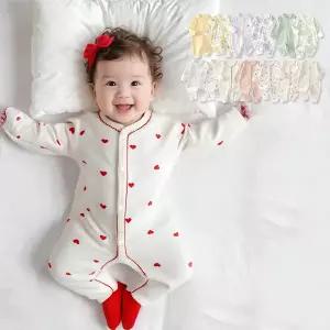 [보리보리/조이멀티]다양한 순면 내의 남아여아 18종 긴팔 우주복 205890