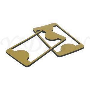 SCM 교체용 스폰지 개스킷, 진공 컵 바닥 베이스용 블랙 도장, 140x78x5mm, 0390320646E, 5 개