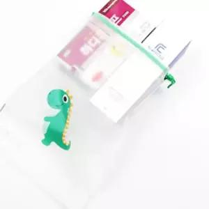 소품정리 주머니 방수 비닐 끈파우치 중형