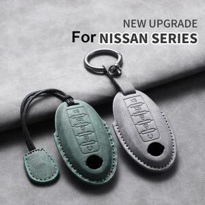 자동차 가죽 키 케이스 커버 쉘  닛산 Teana X-Trail Qashqai Sylphy  인피니티용 보호 5 버튼