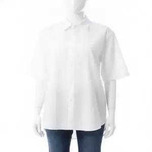 [오라리]AURALEE WED FINX TWILL HALF SLEEVED SHIRT A25SS05TN WHITE 워시드 핀크스 트윌 반팔 셔츠 887