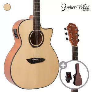 고퍼우드 G130CE 어쿠스틱기타 /GA컷어웨이 픽업 EQ