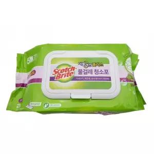 올드림 3M 스카치브라이트 막대걸레용 더블액션물걸레 청소포 표준형 20매