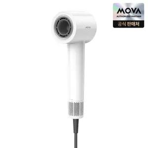 모바 Turbo 헤어드라이기 음이온 헤어케어 저소음 빠른건조 초경량 4단계 온도조절 2중 먼지차단필터