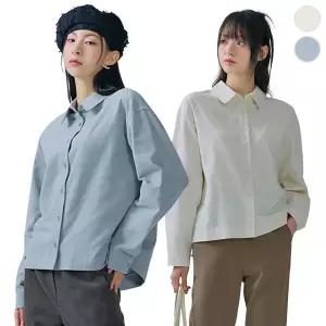 체이스컬트 면 피치 CROP SHIRT/2Color - 멀티