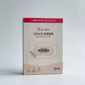 디어스킨 여성용 따뜻한 온찜질팩 6매 + 6매 (총 12매) 아랫배 복부