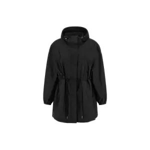 26FW 웨트 WETEAU 로고 패치 후드자켓 블랙 1A001 35 539ZD 999