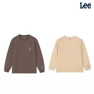 [롯데백화점]리키즈 키즈 피그먼트 포켓 긴팔티셔츠 LK2601LT32