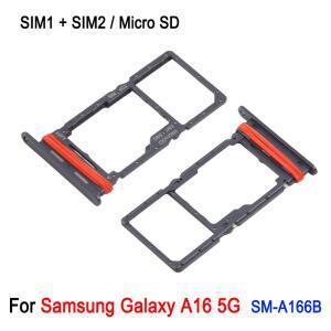 유심트레이 GALAXY A16 5G SMA166B, 듀얼 SIM SD 트레이 교체 SIM1 부품, 카드 SIM2/ 거치대
