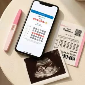 하니B1 임밍아웃카드 QR 임밍아웃 임신이벤트 복권 2세대 로또 출시 6종 남편 스마트 높은 재구매